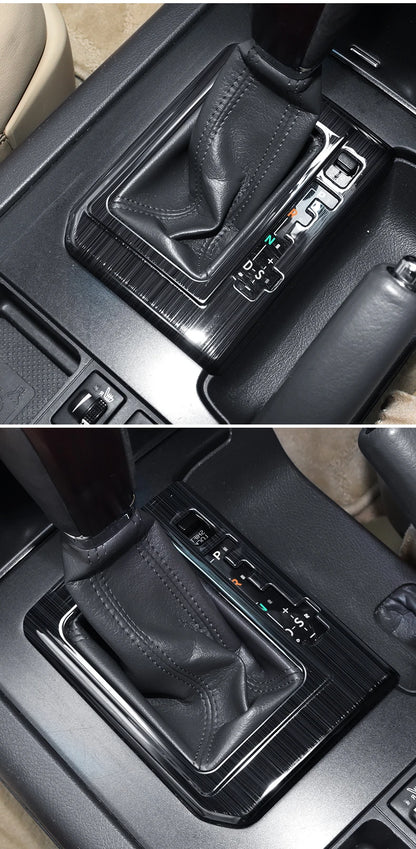 For 2010-2017 Right Rudder Car Toyota Land Cruiser Prado 150 Stainless Steel Panel Gearbox Cover Lc150 J150 Interior Accessories
