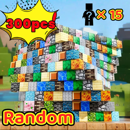 Magnetic Building Blocks Model DIY Assembly Toy Building Blocks STEM Educational Sensory Toys Mine World Magnet Cube Gifts