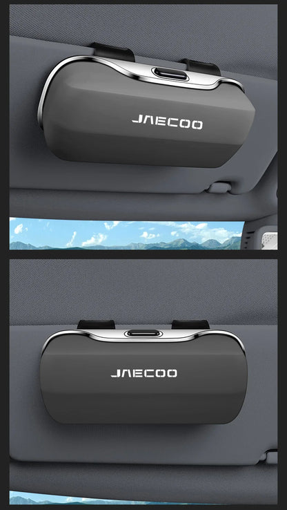 For Chery Jaecoo J7 Phev J8 SHS Omoda C9 5 EV Key Cover 2025 Accessories Car Visor Sunglasses Car Glasses Case Glasses Clip Box
