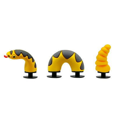 Hit  Cute Cartoon Shoe Decoration Buckle Charms Accessories Head Top Dragon Snake Crocodile DIY Combination Kids BHL1245-cat