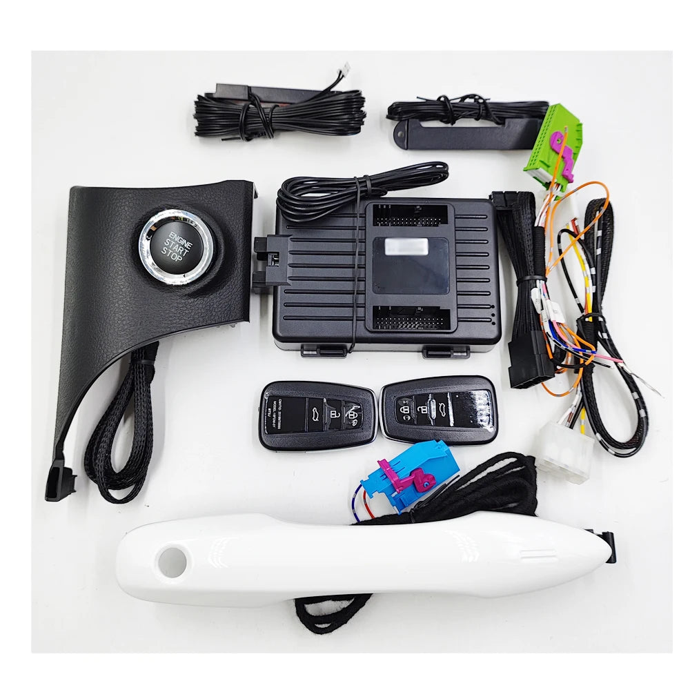 For Toyota Camry 2018 2019 2020 2021 2022 2023 Car Upgrade Push Start Stop Remote Control Keyless Entry System Plug Play Type