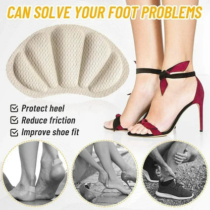 A Insoles Patch Heel Pads for Sport Shoes Adjustable Size Heel Pad Pain Relief Cushion Insert Insole Heel Protector Stickers