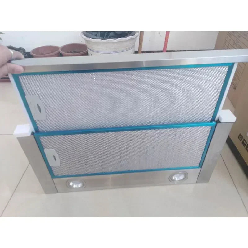 CXW-128-T3 Small Pulling Type Range Hood, 18m³/min 480pa Power, 600mm Stainless Steel for Apartment Hotel/Home Kitchen Use 220V