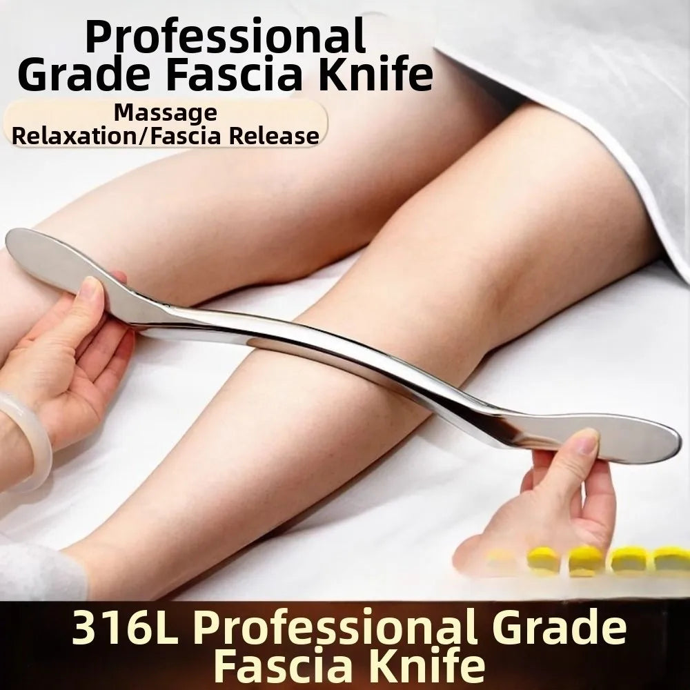 Relaxing Large Muscles Gua Sha Scraping Massage Tool Soft Tissue Mobilization Promotes Faster Facial Stick 304 Stainless Steel