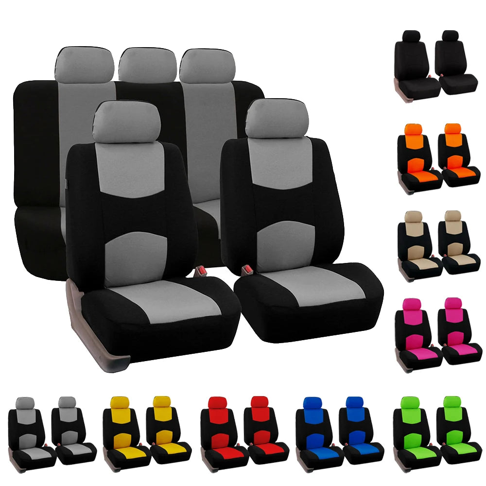 Fabric Car Seat Covers For MAZDA CX-3 CX-5 CX-7 CX-9 BT50 MX-5 MX-5 Miata RX8 Tribute Mazda 3 5 6 7 Auto Seat Protector Covers
