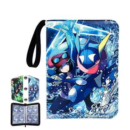 Pu Zipper Photo Album File Card Bag 400pcs & 900pcs Binder Pokemon Card Album Collection Book Anime Figure Album Birthday Gift