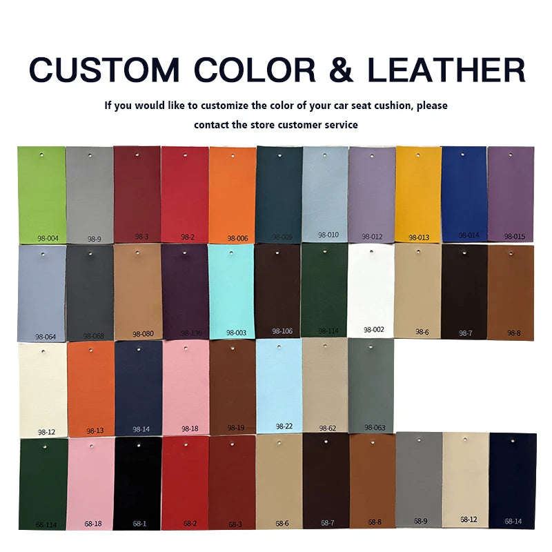 Custom Fit Car Accessories Seat Covers for Hyundai Santa Fe Tucson Elantra Palisade Kona Sonata Loniq 5-8 Seats Leather Full Set