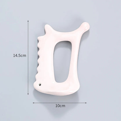1pcs New Gua Sha Tool Face Massagers Ceramic Gua Sha Scraper Board For Face Lift Slimmer Skin Tightening Facial SPA Massage Tool
