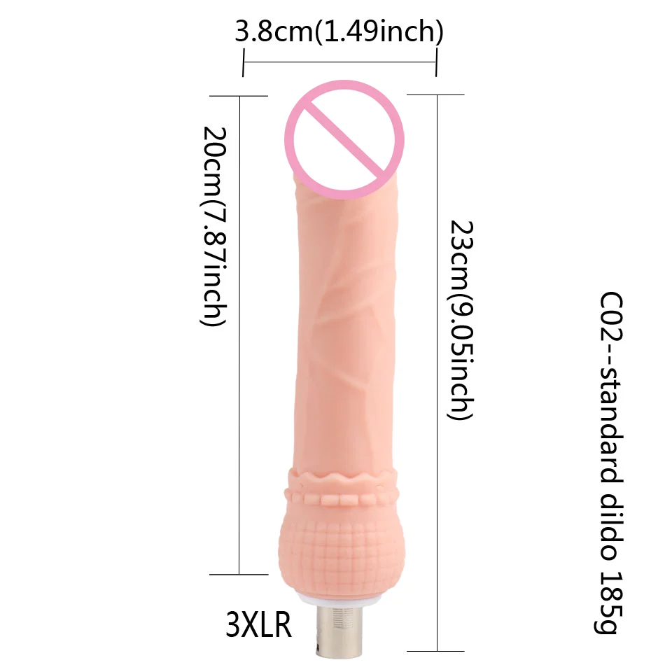 Dildo-Entry-Level Sex Machine A2/F2/F3 Accessories 3XLR Accessories Dildos Suction Cup Sex Products For Women And Men
