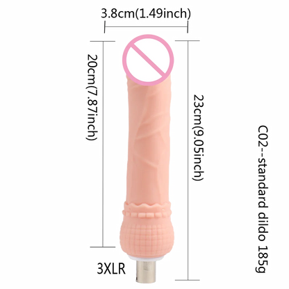 Dildo-Entry-Level Sex Machine A2/F2/F3 Accessories 3XLR Accessories Dildos Suction Cup Sex Products For Women And Men