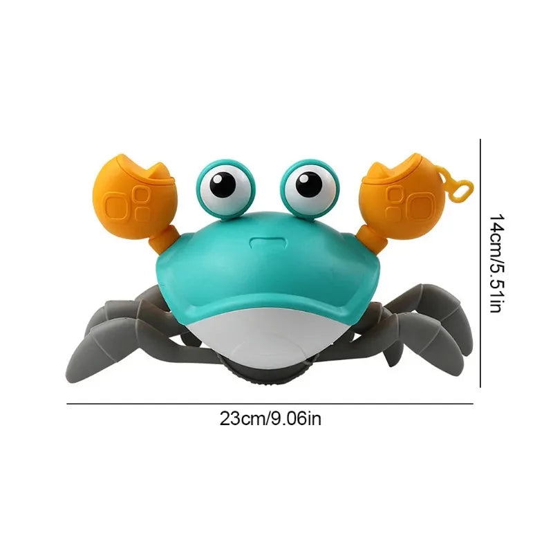 Crawling Crab Baby Toy Smart Obstacle Avoidance Crab Techno Avoid Obstacle Walking Toddler Gift