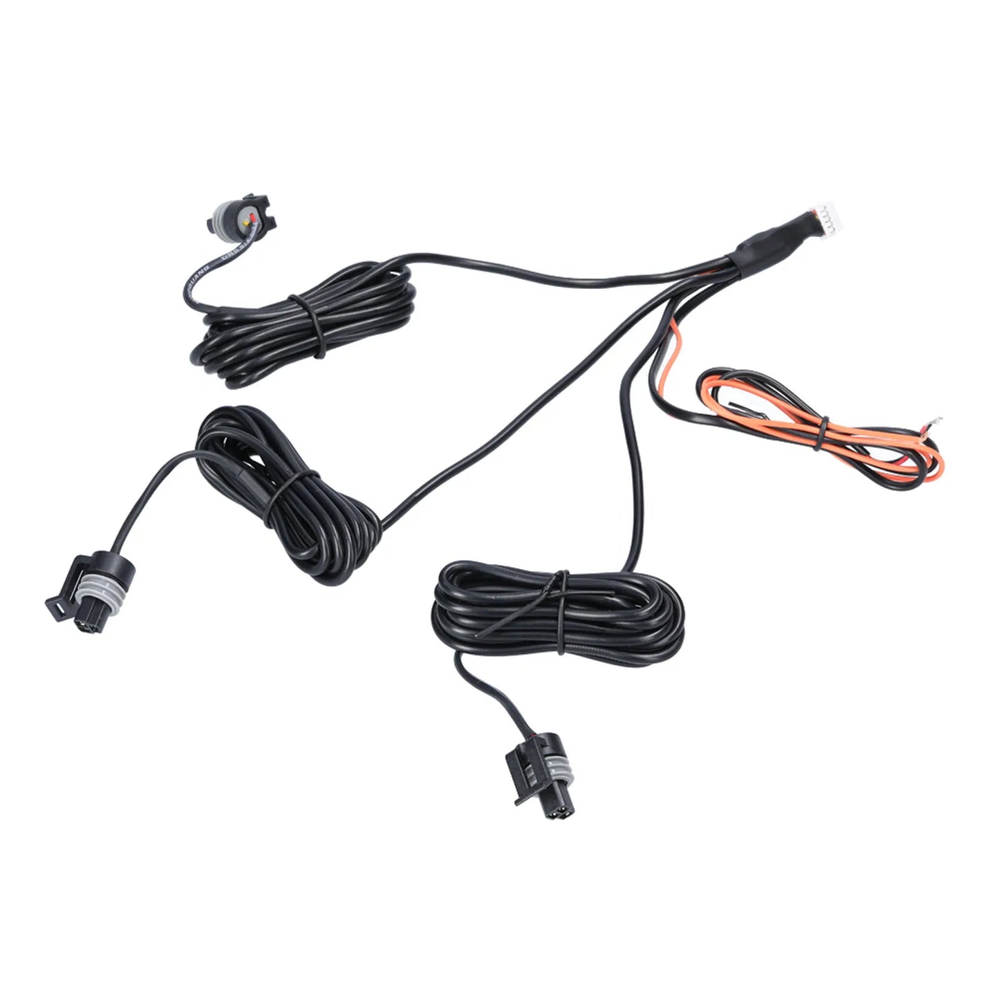 KKMOON Dual/Triple Display Air Pressure Guage LED Digital Air Suspension Gauge 0-220PSI 12/24V with 2pcs/3pcs 1/8NPT Sensors