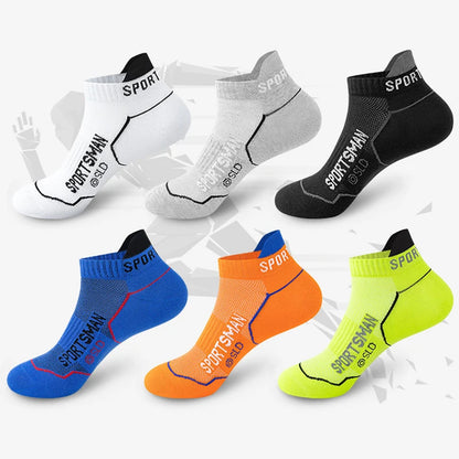12 Pairs Summer Socks Men's Ankle Running Sports Socks Mesh Breathable Sweat Absorbent and Odor Fitness Low Cut Short Socks Thin