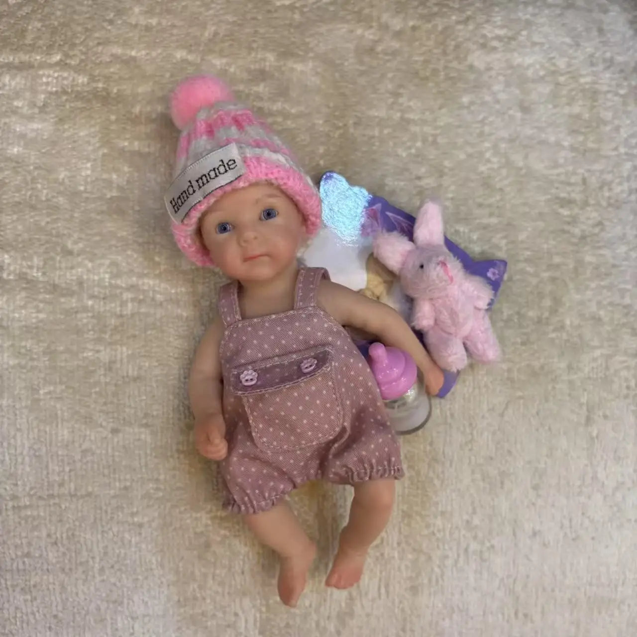 Aizwa1 6 Inch Bettie Silicone Reborn Doll Girl Or Boy Handma bebe reborn de silicona Newborn Doll For Birthday Gifts