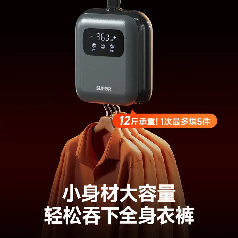Foldable Portable Mini Clothes Dryer for Home Travel Dorm Electric Laundry Drying Machine