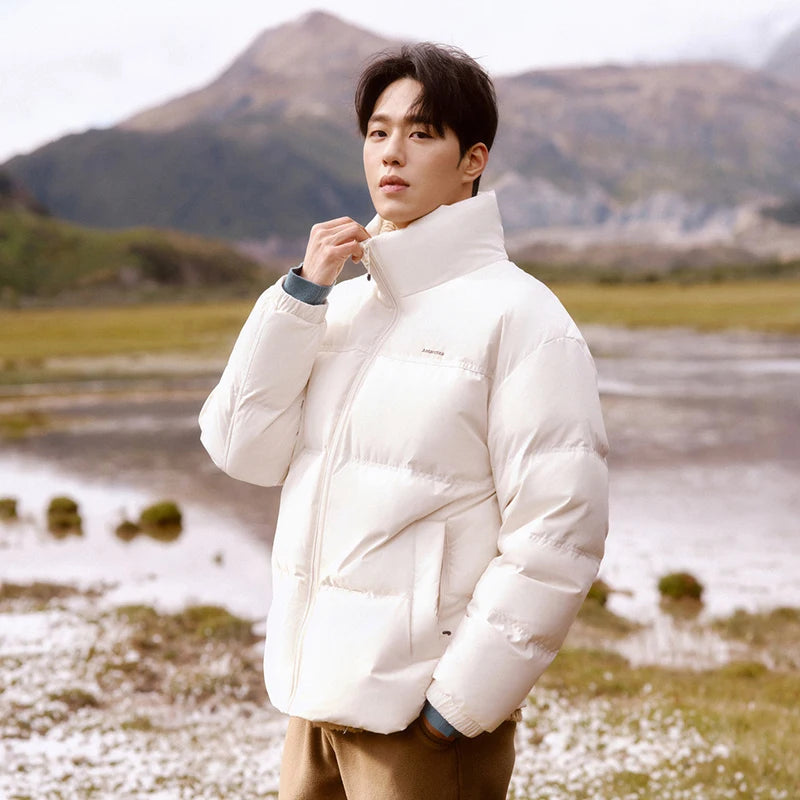 Semir Down Jacket Men Women 2024 New Winter Windproof Waterproof Outerwear Couple Puffer Jacket Cold-Proof Clothing