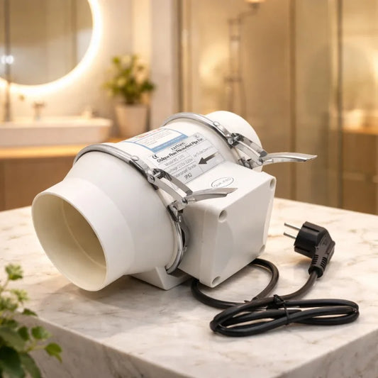 Quiet Fan 220V Electric Exhaust Pipe System for Home Bathroom Kitchen Toilet Ventilation Fan