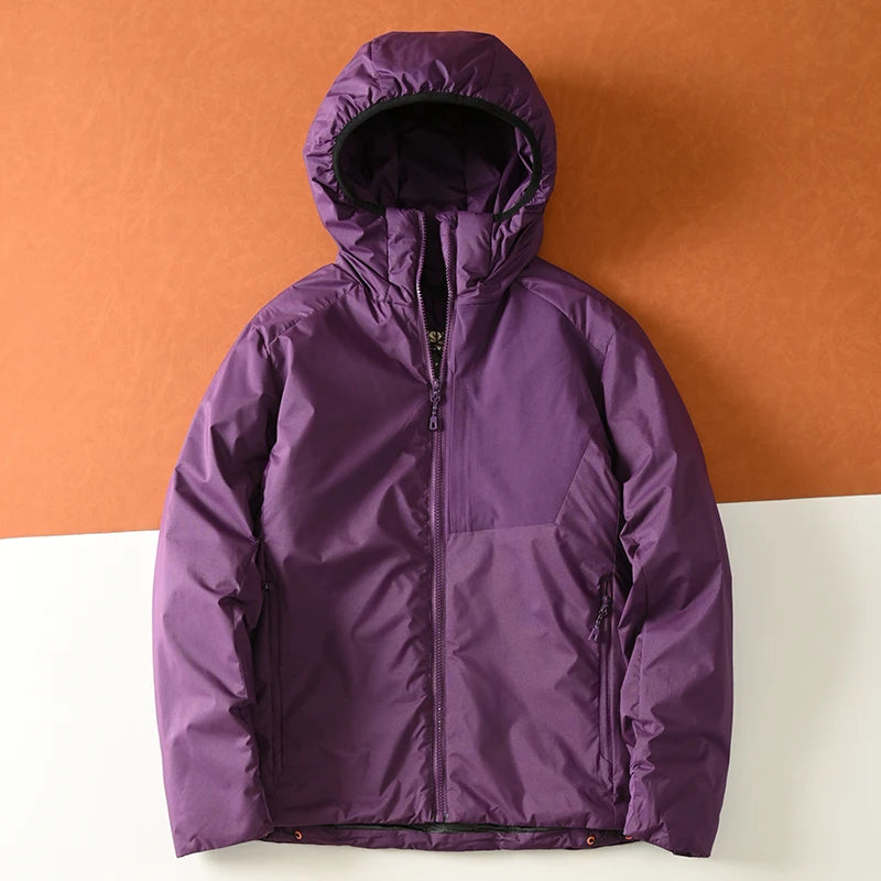 High-End Graphene Windproof Warm Cotton Jacket Men's Winter Lightweight Waterproof Thickened Outerwear Fashion Urban Style