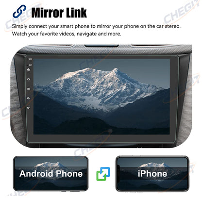 Universal 7"/9"/10“ 2DIN Android 13 4+64G Car Stereo Carplay Android Auto GPS Navigation Bluetooth FM RDS Radio WIFI Touchscreen