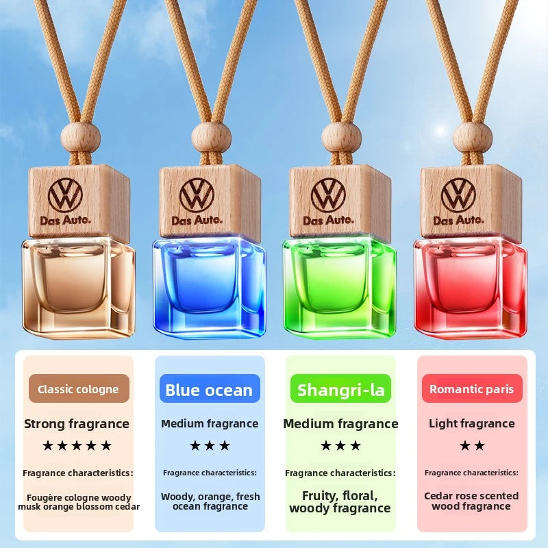 for Volkswagen Car Perfume Pendant, car perfume hanging pendant, car aroma diffuser, long-lasting fragrance, deodorizing