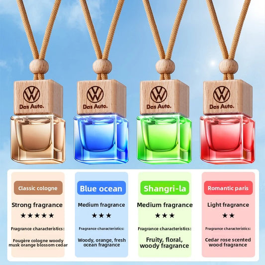 for Volkswagen Car Perfume Pendant, car perfume hanging pendant, car aroma diffuser, long-lasting fragrance, deodorizing