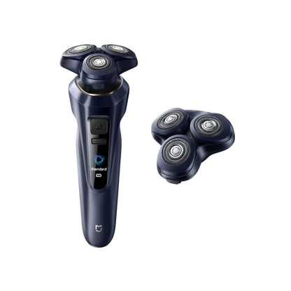 MIJIA Electric Shaver Pro – Dual Ring Lock,360° Floating Head,Smart Color Display,IPX8 Wet & Dry,USB-C,Long Battery Razor