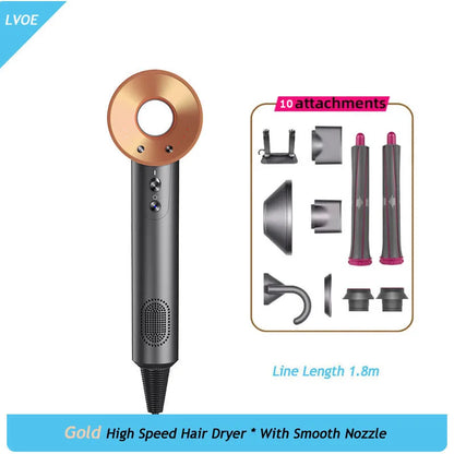 Professional hair dryer High Speed 1600W Powerful Home Low Noise Quick Negative lonic Blow Dryer Hotel Electric Salon Hairdryers