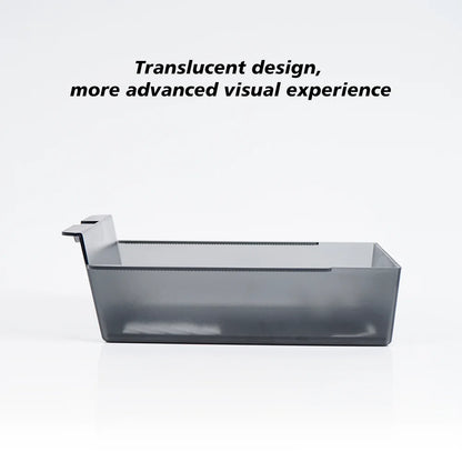 TESY Console & Armrest Storage Box For Tesla New Model YL Y Juniper Launch ABS Silicone Non-slip Mat Upper and Lower Watercup