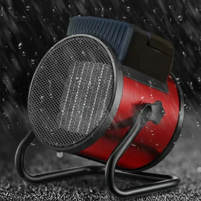 3000W Portable Industrial Electric Heater Thermostat Air Warmer Fast Heat 3 Gear Adjust Overheat Protection 1.5kw/2kw/3kw EN