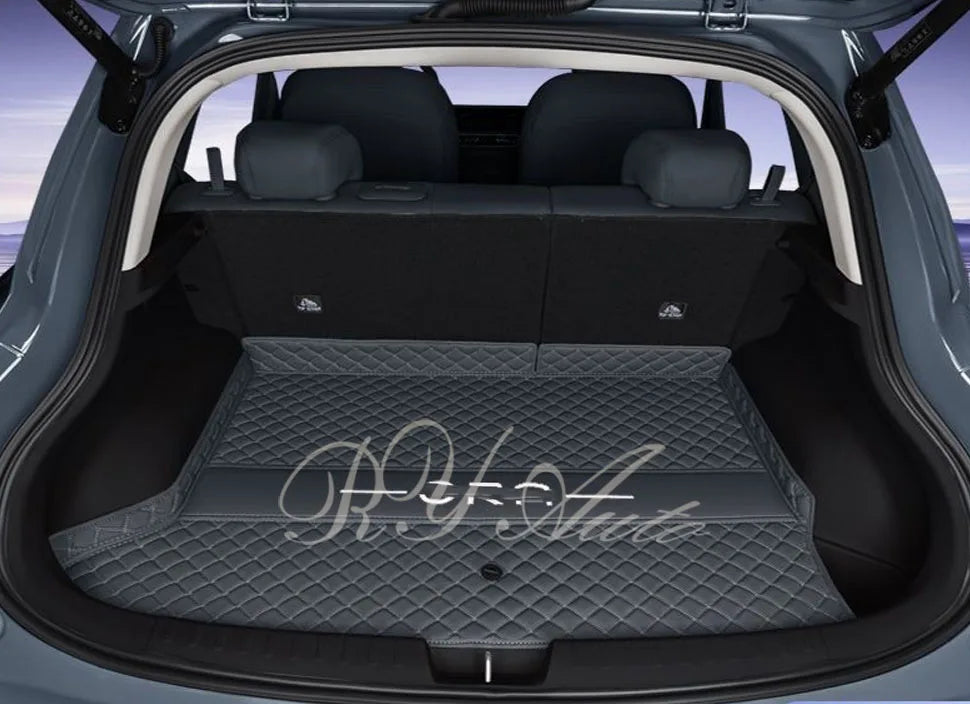 Leather Car Rear Trunk Mats For GWM Ora 5 2025 2026 2027 5seat Anti-dusty Storage Back Cargo Cover Interior Pad Auto Accessories