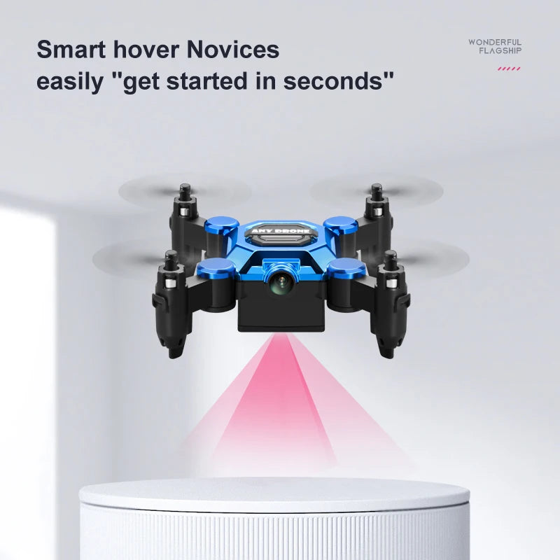 New K04 Mini Drone with Camera RC Quadcopter Altitude Hold Small Durable UAV Toy for Beginners Portable Remote Control Aircraft
