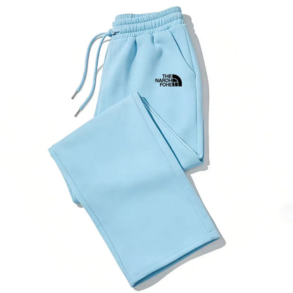 Autumn and Winter Jogging Sports Plus Velvet Wide Leg Pants Are the Ideal Choice for Men's and Women's Casual Pants.