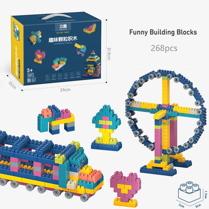 Big Size DIY Creative Building Blocks Bulk Sets City Classic Bricks Assembly Brinquedos Educational Toys for Children with Box