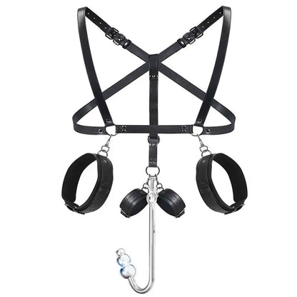 SM Adult Sex Toy Backhand Binding Apertural Plug Anal Hook Bondage Toys Bdsm Kit Slave Bondage Handcuff Couple Bundle Game 18+