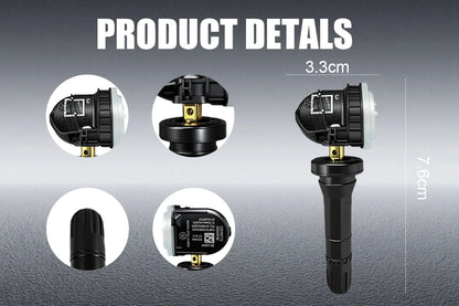 1/4PCS 315MHZ Tire Pressure Sensor Fit For Chevrolet Buick Cadillac ATS CT5 GMC Holden Replacement For 13598772 13522630