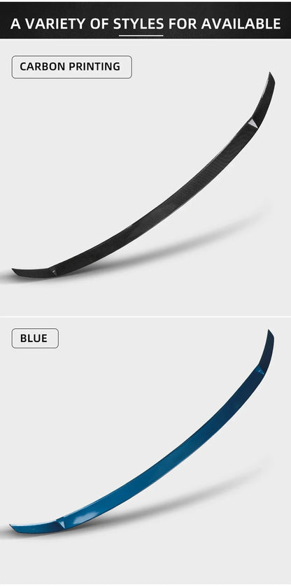 Rear Trunk Wing Spoiler Tail Fin for Hyundai Elantra CN7 2021 2022 Body Kit Tail Wings Fixed Wind Spoiler Cars Accessories