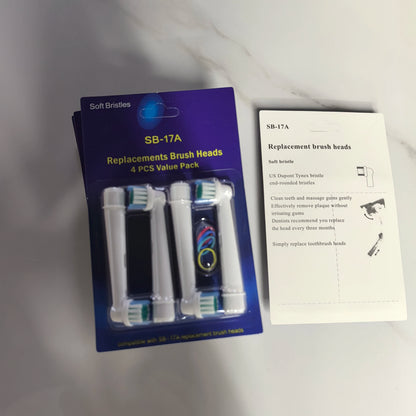 8/20/80Pcs/Lot Electric Toothbrush Head For Oral B Sensitive Replacement Brush Heads D25 D30 D32 D18 4739 3709 4728 D4510 D12013