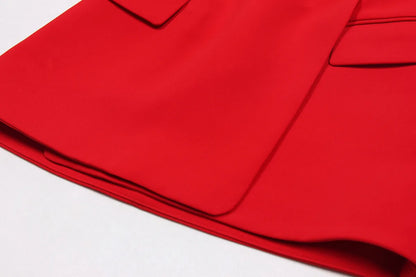 2025 Spring and Autumn New Fashion Professional OL Women's Suit Jacket Top A Line Short Skirt Set Temperament Two-piece Set