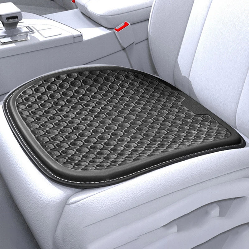 Car Gel Seat Cushion Silicone Mat Cool Gel Cooling Pad Universal Four Season Breathable Ventilate Vehicle Protector Mat Pad