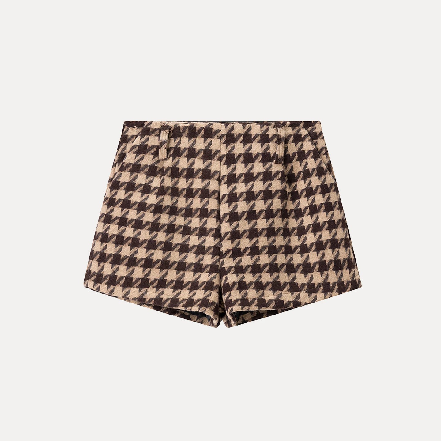 Fashionable Plaid Set 2025 Winter New Women's Personality Class Style Small Fragrance Style Casual Short Sleeve Long Pants
