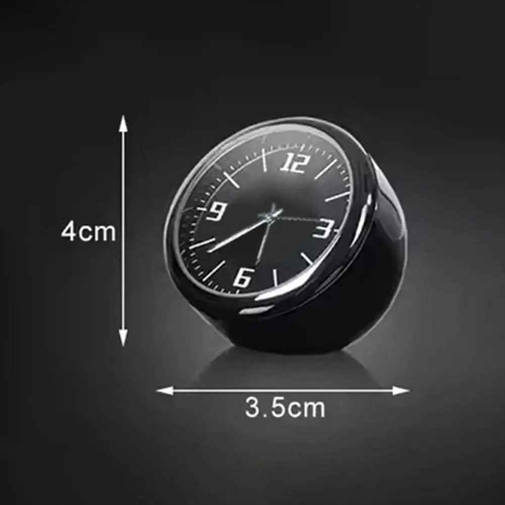 Car Clock Luminous Automobiles Internal Dashboard Stick-On Digital Watch Mechanics Quartz Clocks Auto Decoration