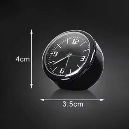 Car Clock Luminous Automobiles Internal Dashboard Stick-On Digital Watch Mechanics Quartz Clocks Auto Decoration