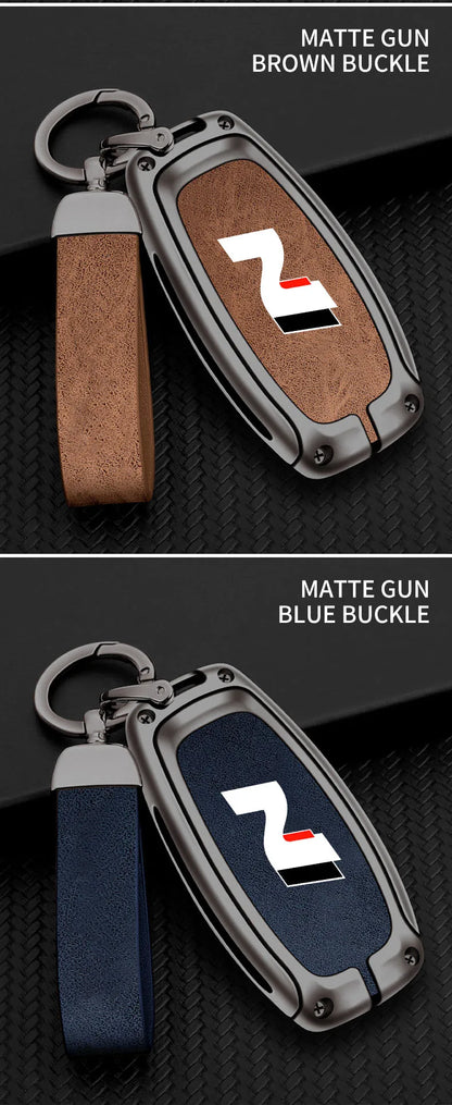 Modern High-End Hyundai Key Cover Suitable for N LINE N IX35 IX25 Tucson Sonata Car Key Case Luxury Design Vehicle Accessories