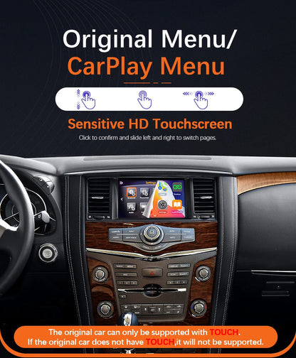 Wireless CarPlay Module For Nissan Pathfinder 2013-2019 QX60 QX70 QX80 Android Auto Car Play