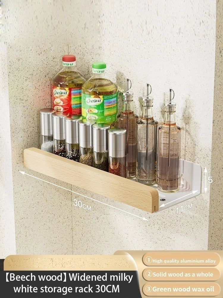 Wall-Mounted Kitchen Spice Storage Rack Multi-Functional Countertop Seasoning Storage Rack Household Multi-Layer Corner Rack