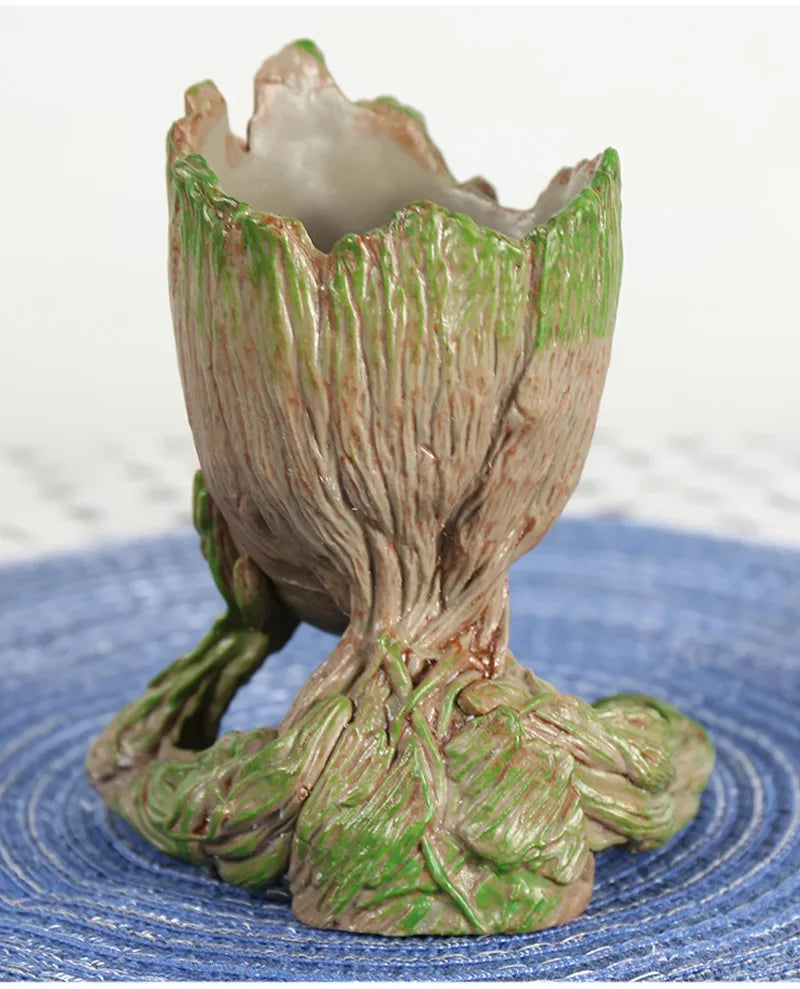 Home Decoration Groot Planter Flower Pots For Indoor Flowers Pot Tree Man Ornaments Anime Figure Statue Art Crafts Kid Men Gifts