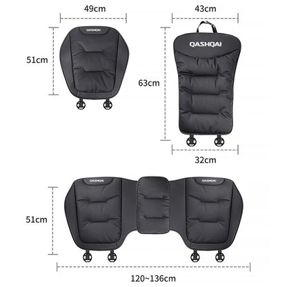 Car Seat Cushions For Nissan Qashqai J10 J11 J12 Interior Seat Cushion Protective Pad Soft & Comfortable Rear Seat Cushions