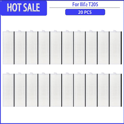 Roller Side Brush HEPA Filter For ILIFE T20s Robot Vacuum Vacuum Cleaner Replacement Spare Parts