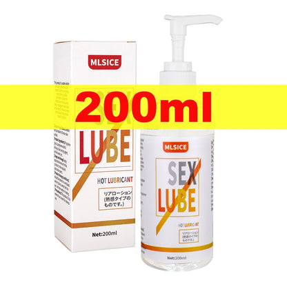 Adult Sex Lubricant Water-Based Anal Lubrication Intimate Gel Semen Lube for Women Men Masturbation Toys Couples Lubricating Oil