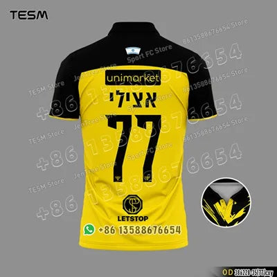 Sports POLO Shirt Summer Men Casual Short Sleeve Lapel Printed T-shirt Striped Retro Fashion Top Outdoor Team Breathable POLO